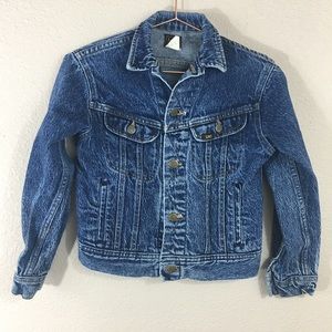 Vintage Lee • Kid’s Denim Jacket • Sz 12